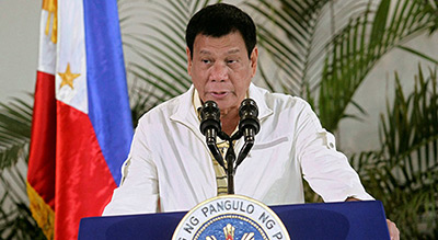 Philippines: Duterte ordonne l’occupation d’îlots disputés en mer de Chine
