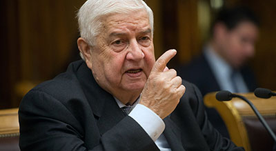 Mouallem: des armes chimiques en provenance de Turquie déployés dans des quartiers résidentiels

