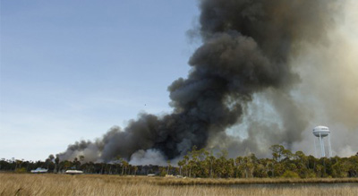 Plus d’une centaine d’incendies ravagent la #Floride