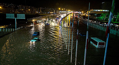 #Iran: au moins 25 #morts et 16 disparus dans des #inondations
