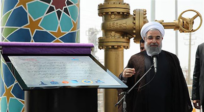 L’Iran inaugure 5 phases du champ gazier de Pars Sud d’une valeur de 20 md USD
