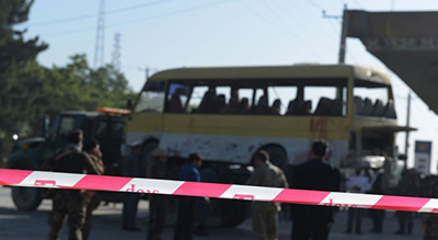 #Pakistan: #attentat contre un minibus, 10 #morts