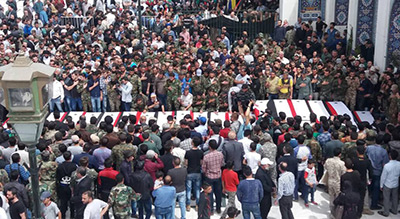 Syrie: funérailles massives des martyrs du massacre de Rachidine