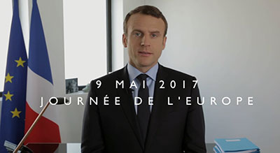 Macron: Que l’Europe «puisse se remettre en marche», à la fois «conquérante» et protectrice

