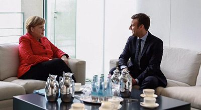#Merkel recevra le nouveau président français #Macron lundi à #Berlin