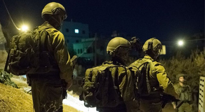  Les forces d’occupation arrêtent 9 Palestiniens lors des  perquisitions en #Cisjordanie