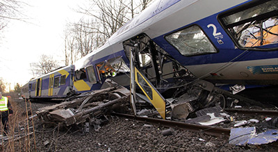#Allemagne: sept blessés dans le déraillement d’un train régional