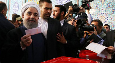 Le président sortant Hassan Rohani en tête de l’élection iranienne