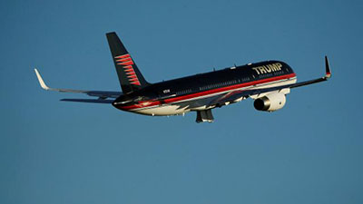 L’avion de Trump a décollé directement de Riyad vers «Tel Aviv», dans un premier voyage annoncé 