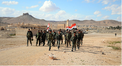 L’armée syrienne et ses alliés prennent le contrôle de la région de Bassira, au sud-ouest de #Palmyre 