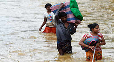 Plus de 100 morts dans des inondations au Sri Lanka