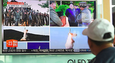 La Corée du Nord a tiré un missile selon Séoul