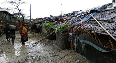 Bangladesh: dévastation dans les camps de Rohingyas après le cyclone
