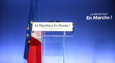 France: La République en marche garde une avance confortable, selon un sondage Harris
