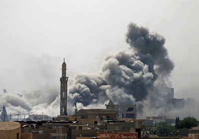 «Daech» a détruit la mosquée Al-Nouri, emblème du vieux Mossoul