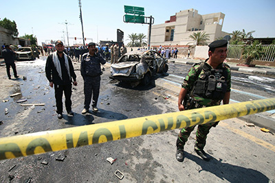 Neuf morts dans un attentat suicide en #Irak