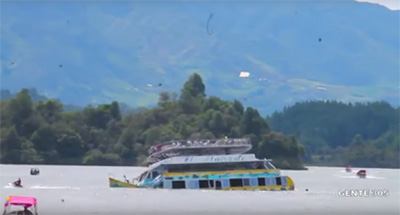 #Colombie: au moins trois morts et 30 disparus dans le naufrage d’un bateau