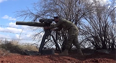 Syrie: des armements israéliens, bulgares, ukrainiens, allemands et américains pour les terroristes