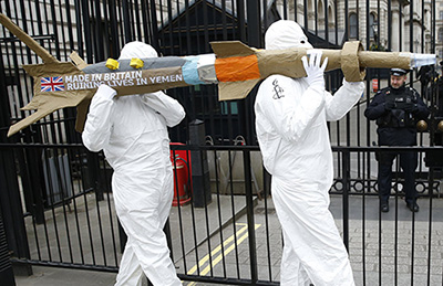 Amnesty: Le refus de Londres de suspendre les ventes d’armes à Riyad est décevant