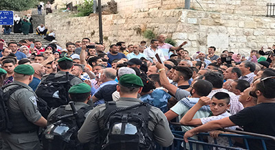 #Palestine: l’armée de l’occupation mobilise 2000 membres à la vieille ville d’al-Qods