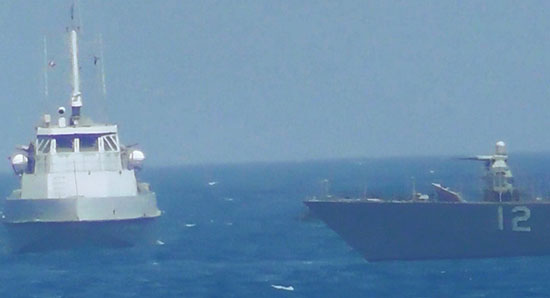 Coups de semonce US contre un bateau iranien: «une provocation», selon Téhéran

