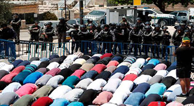 #Palestine: les maqdessis se préparent à rentrer dans l’enceinte de la mosquée al-#Aqsa