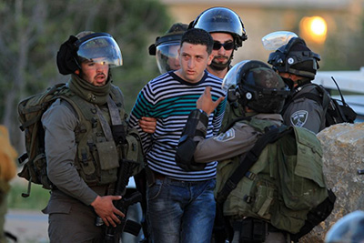 #Cisjordanie: 10 Palestiniens arrêtés par les forces d’occupation 