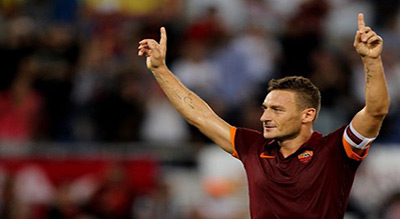 Italie: Francesco Totti désormais dans l’espace

