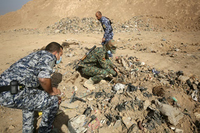 #Irak: 40 corps découverts dans un nouveau charnier