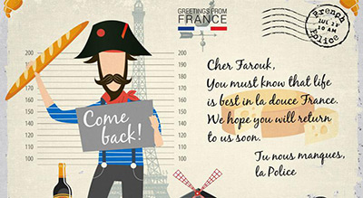 Europol envoie des cartes postales aux criminels les plus recherchés
