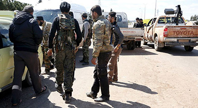 #Syrie: 23 terroristes tués dans un attentat-suicide près de la frontière jordanienne