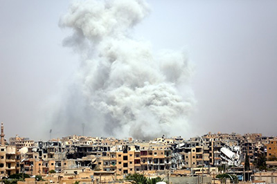 #Syrie: 40 civils tués dans un raid de la #Coalition à #Raqqa 