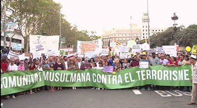 Espagne: les musulmans de Barcelone réunis contre le terrorisme 

