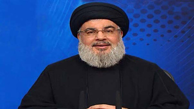 Allocution télévisée du secrétaire général du #Hezbollah, ce jeudi, à 20h30 heure locale 