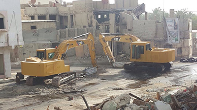 #Arabie : Les forces du régime rasent une mosquée à #Awamiyah