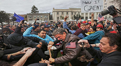 Etats-Unis: heurts à Berkeley entre pro-Trump et contre manifestants