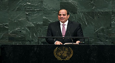 Le président égyptien appelle les Palestiniens à s’unir et coexister avec «Israël»

