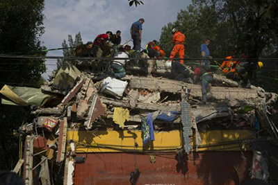 Séisme au #Mexique: le bilan monte à 224 morts