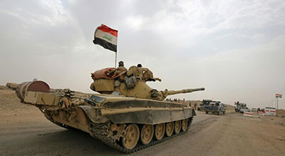 Irak: début de l’offensive contre Hawija, l’un des derniers bastions de «Daech»

