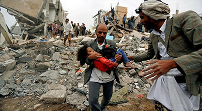 Amnesty: la bombe ayant détruit un bâtiment à Sanaa était de fabrication US

