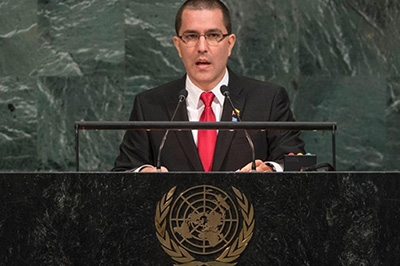 Le Venezuela dénonce à l’ONU «l’empereur mondial Donald Trump»