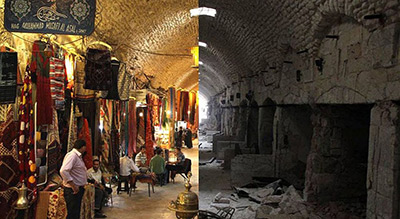 Le souk d’Alep, plus grand marché couvert du monde, reprend du service