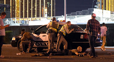 #Fusillade de #LasVegas: plus de 20 morts et plus de 100 blessés