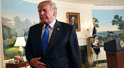 Donald Trump: La fin de l’accord nucléaire iranien est une «réelle possibilité»

