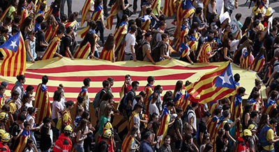 Catalogne: plusieurs milliers d’étudiants manifestent pour l’indépendance
