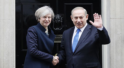 La Grande-Bretagne célébrera «fièrement» le centenaire de la «Déclaration Balfour», dit May
