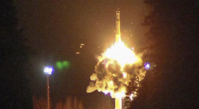 La Russie a mené un exercice impliquant ses trois composantes nucléaires

