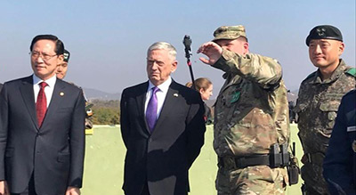 USA: «Réaction militaire massive» si la Corée du Nord utilise l’arme nucléaire, dit Mattis
