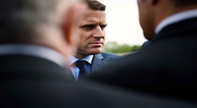 Légère baisse de la cote de confiance d’Emmanuel Macron, selon un sondage
