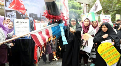 Des milliers d’Iraniens manifestent à Téhéran contre les USA et «Israël»
